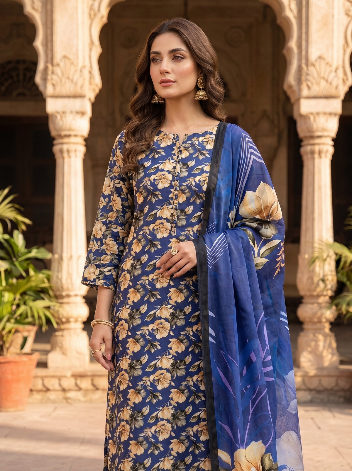 BIN SAEED LINEN 3-PIECE