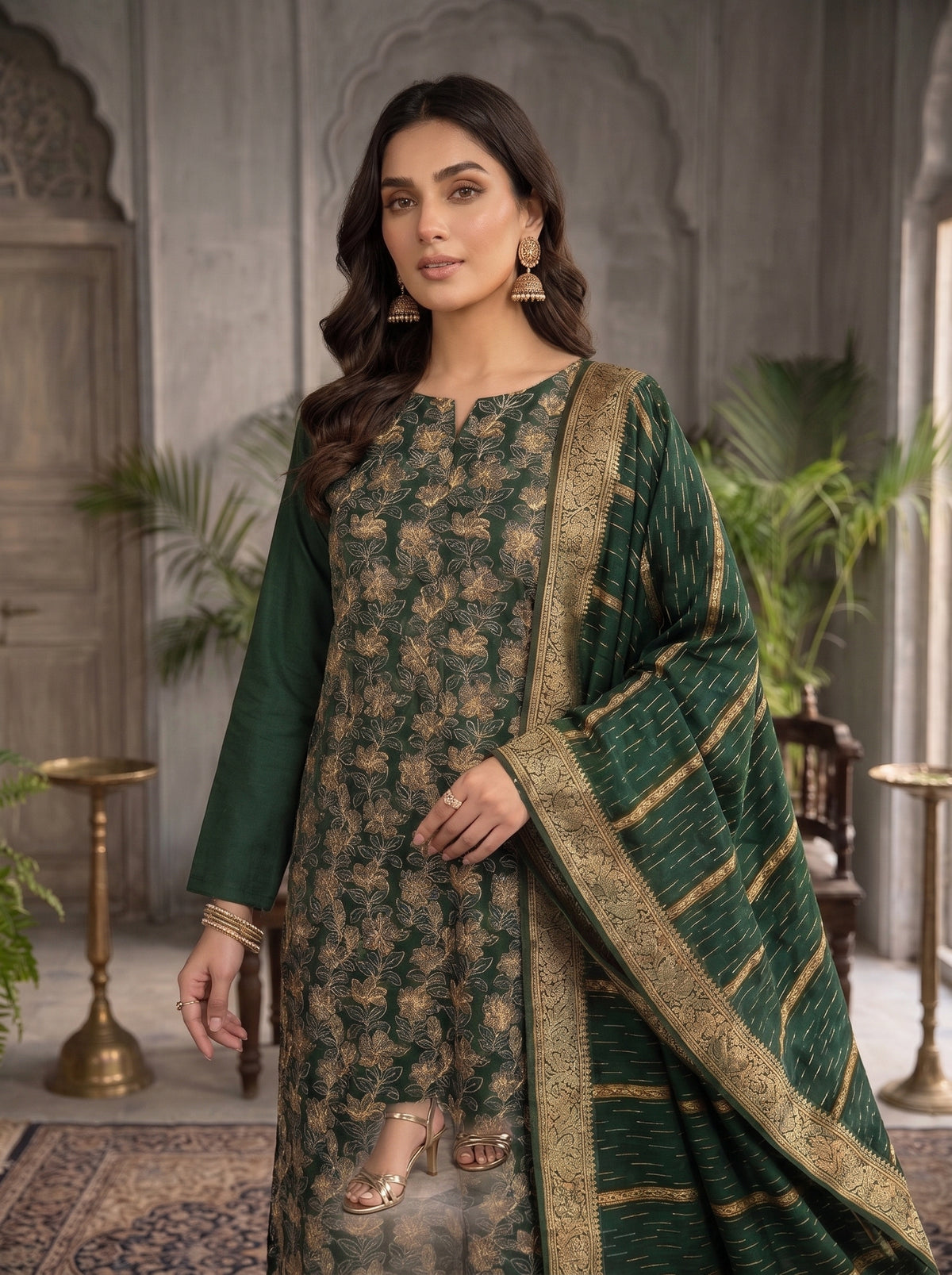 AALFAZ BY BULANDI EMBROIDERY 3-PIECE