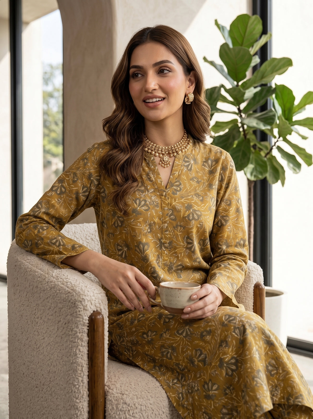 KHAADI DHANAK 2 PIECE