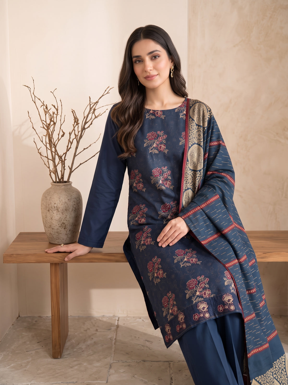 DILL NOOR BY BULANDI EMBROIDERY 3-PIECE