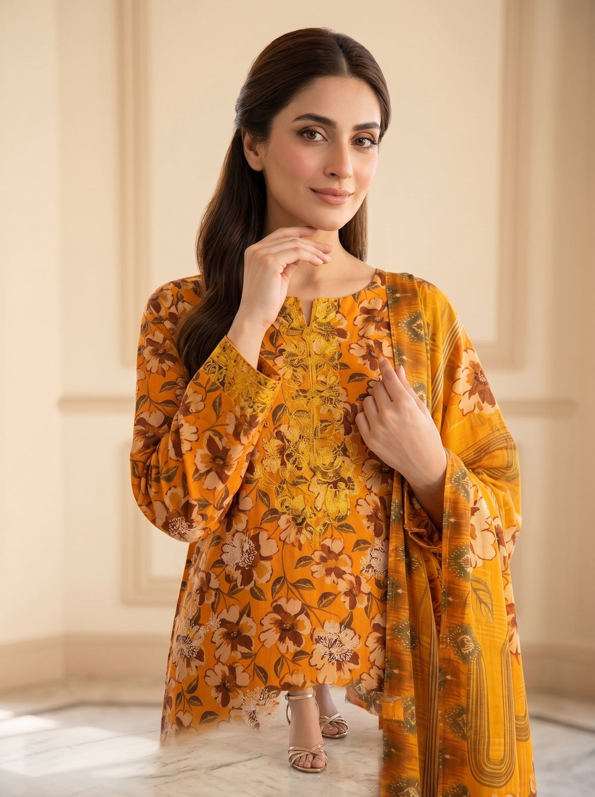 NUVERA BY BULANDI EMBROIDERY 3-PIECE